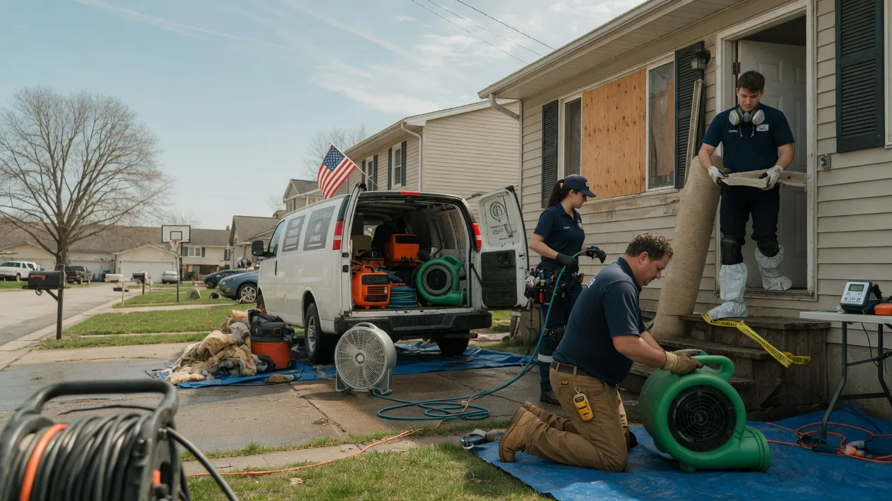 Water Damage Restoration in Independence, LA near me